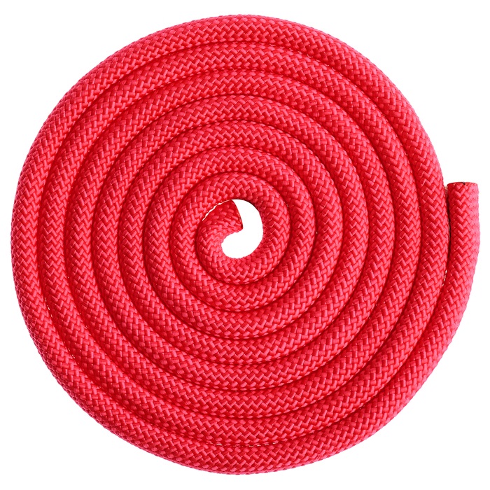 Скакалка гимнастическая  (2,5м/утяжеленная) 4446797 цвет: красный Grace Dance